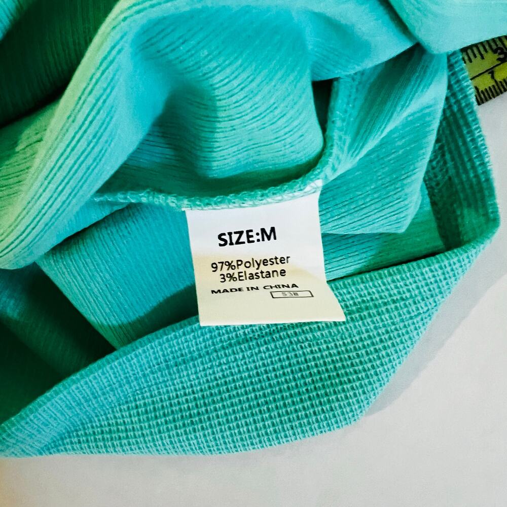 Dokotoo Sleeveless Front Pocket Dress Size M Medium NWT Green - Picture 6 of 9